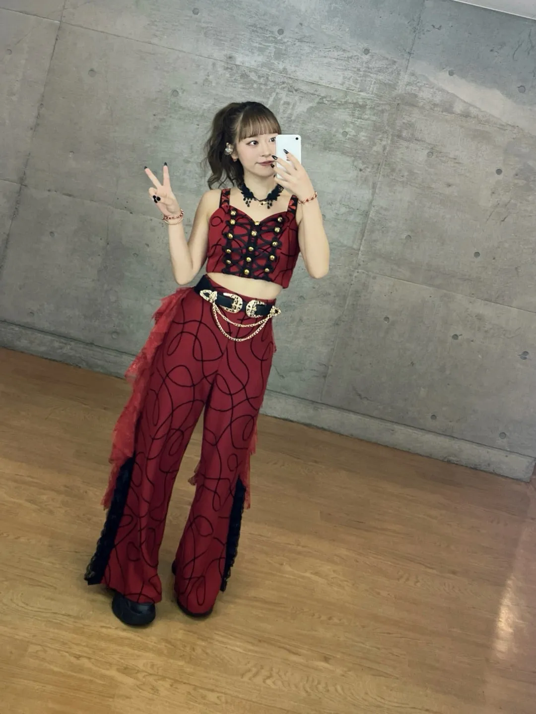 後輩達が居てかわいい。小田さくら